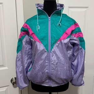Vintage 80s/90s Windbreaker 21”P2P